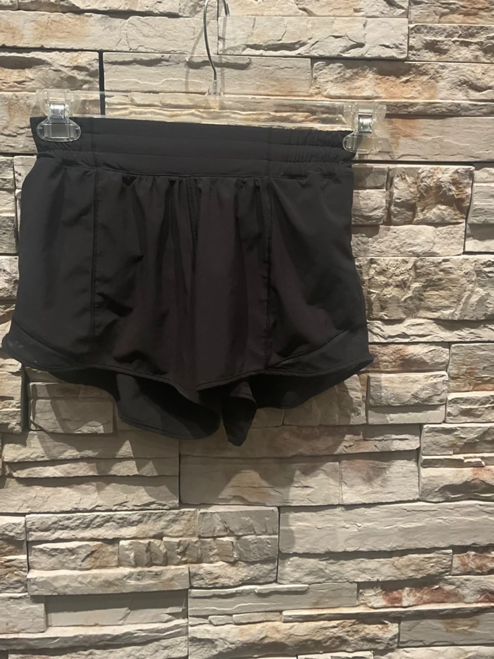 Lululemon Hotty Hot Shorts, Color Black, Size 6